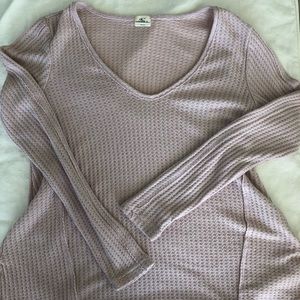 O’Neill mauve knit sweater top